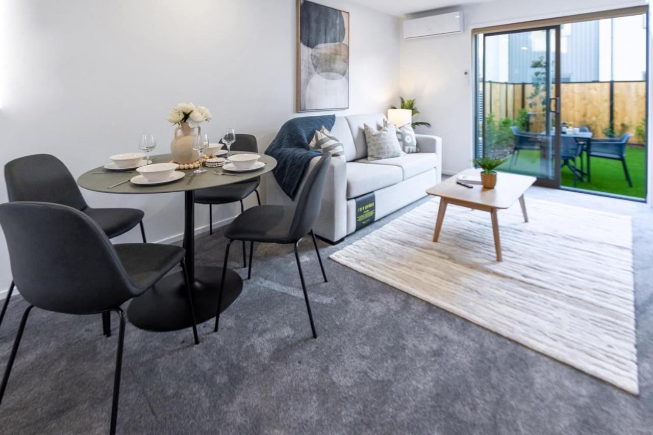 شقة Urban Park Escape 2 Bed 2 Bath W/Carpark كريستتشيرش المظهر الخارجي الصورة